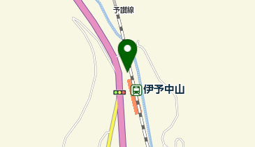 伊予中山の地図画像