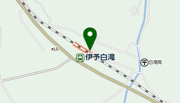 伊予白滝の地図画像