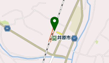 井原市の地図画像