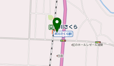 井川さくらの地図画像