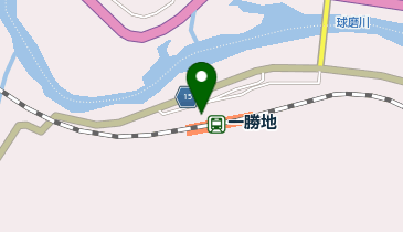 一勝地の地図画像