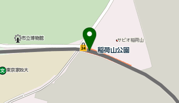 稲荷山公園の地図画像