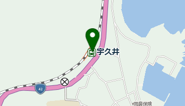 宇久井の地図画像