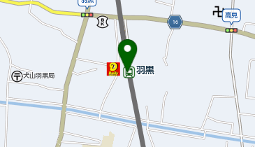 羽黒(愛知県)の地図画像