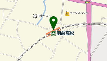 羽前高松の地図画像