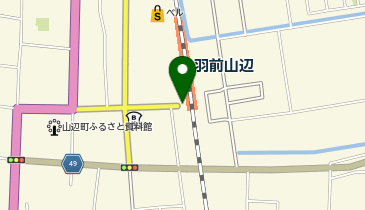 羽前山辺の地図画像