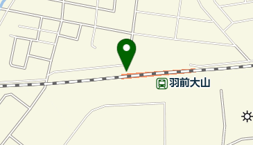 羽前大山の地図画像