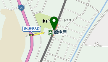 鵜住居の地図画像