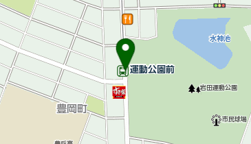 運動公園前(愛知県)の地図画像