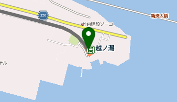 越ノ潟の地図画像