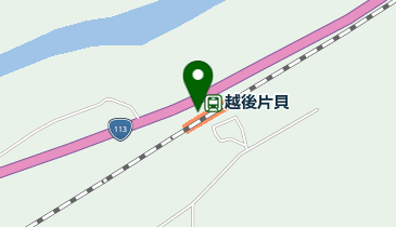 越後片貝の地図画像