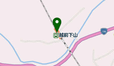 越前下山の地図画像