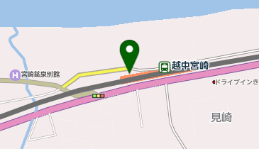 越中宮崎の地図画像