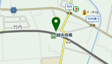 越中舟橋の地図画像