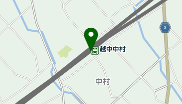 越中中村の地図画像