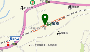 猿橋の地図画像