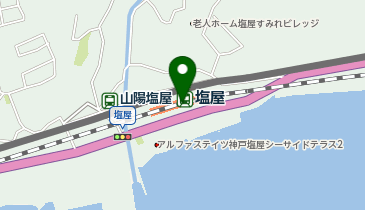 塩屋(兵庫県)の地図画像