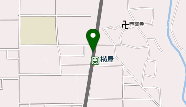 横屋の地図画像