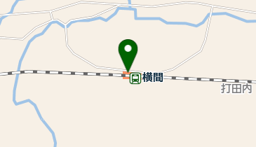 横間の地図画像