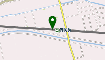 岡崎前の地図画像