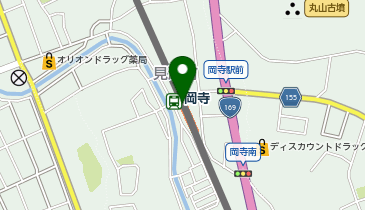 岡寺の地図画像