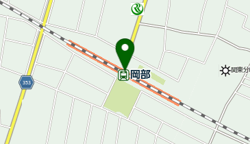 岡部の地図画像