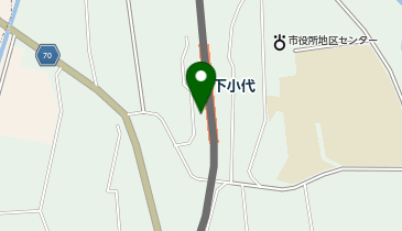 下小代の地図画像