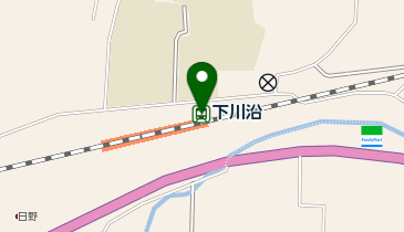 下川沿の地図画像