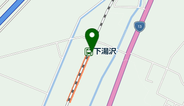 下湯沢の地図画像