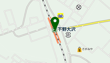 下野大沢の地図画像