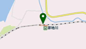 家地川の地図画像