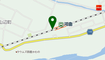 河曲の地図画像