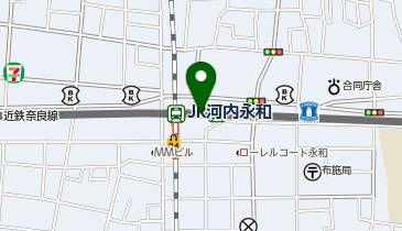 河内永和の地図画像