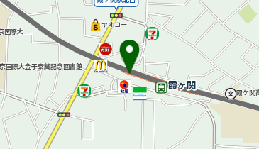 霞ヶ関(埼玉県)の地図画像