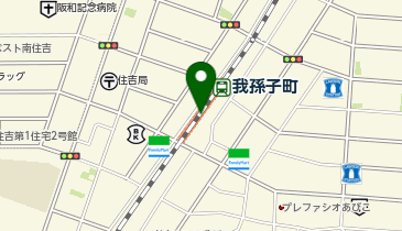 我孫子町(阪和線)の地図画像