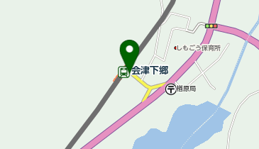 会津下郷の地図画像