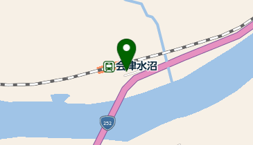 会津水沼の地図画像