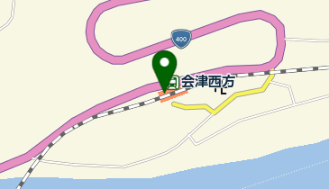 会津西方の地図画像