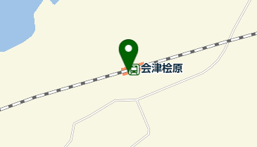 会津桧原の地図画像