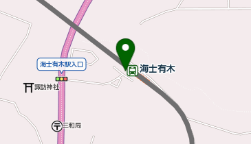 海士有木の地図画像