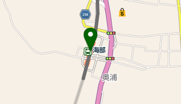 海部の地図画像