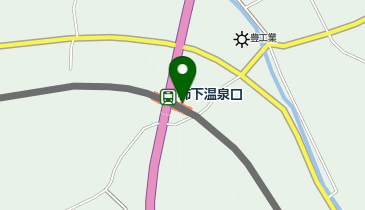 柿下温泉口の地図画像