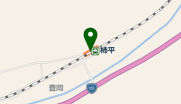 柿平の地図画像