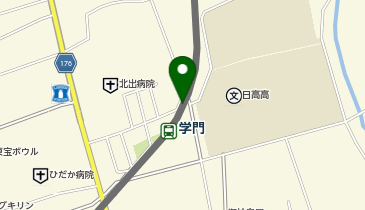 学門の地図画像