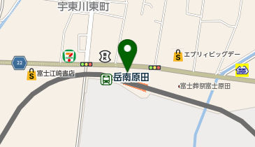 岳南原田の地図画像