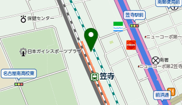 笠寺の地図画像