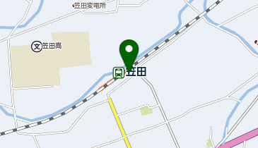 笠田の地図画像