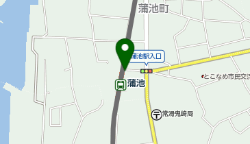 蒲池(愛知県)の地図画像