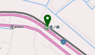 釜ノ鼻の地図画像