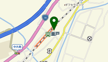 釜戸の地図画像